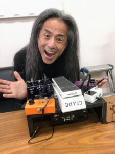 自作エフェクターボードw/電源(voodoo lab)